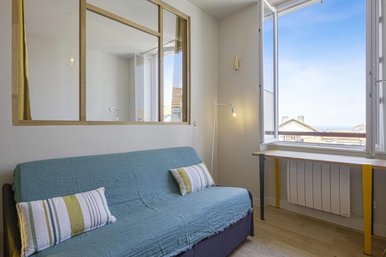 Charming 1Br Flat With Sea View At The Heart Of Biarritz - Welkeys公寓 外观 照片